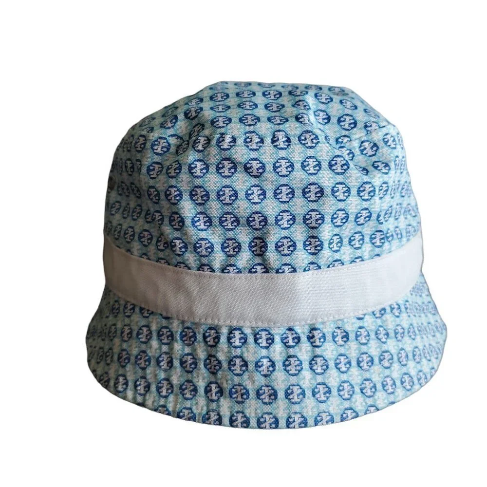 💥Izod Blue and White 100% Cotton Bucket Hat